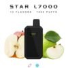 IGET STAR l 7000 Puffs at Best Price