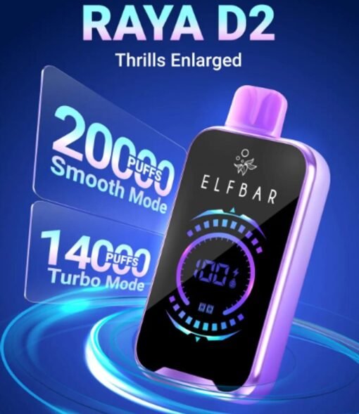 ELF BAR RAYA D2 20000 PUFFS Vape