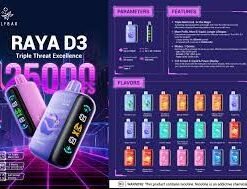 Elf Bar Raya D3 25000 Puffs